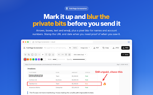 Full Page Screenshot - Long Scrolling Capture screenshot