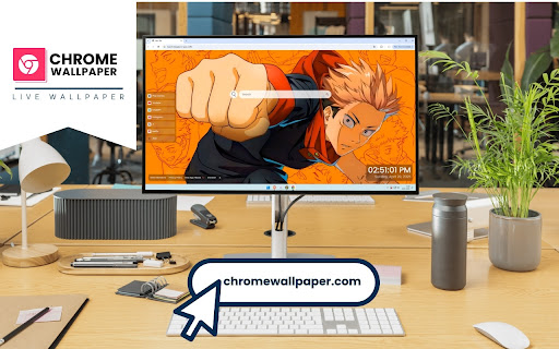 Yuji Itadori Punch Live Wallpaper screenshot