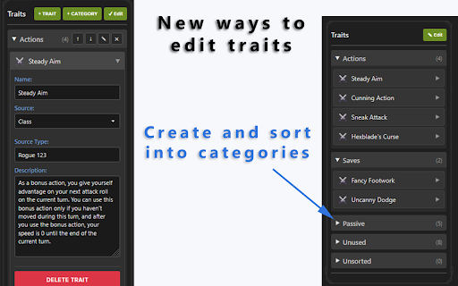 Roll20 Extended screenshot
