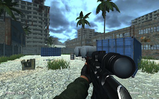 Sniper's Vengeance Shooting Game screenshot