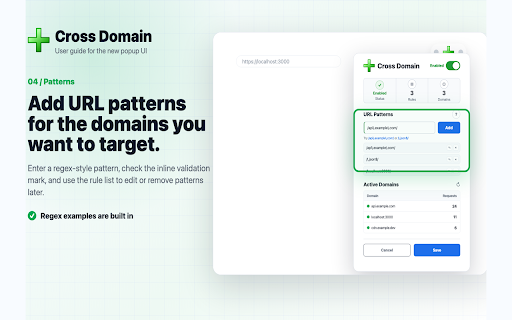 Cross Domain - CORS screenshot