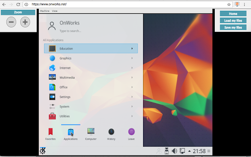 Ubuntu free online linux server screenshot