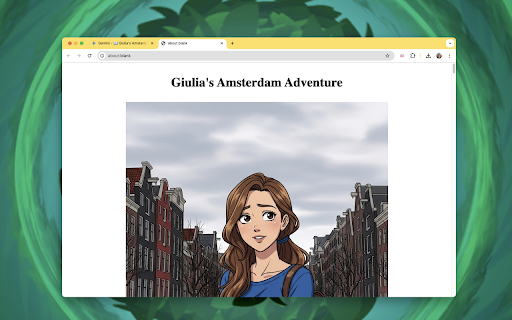 Print Gemini Storybook as PDF screenshot