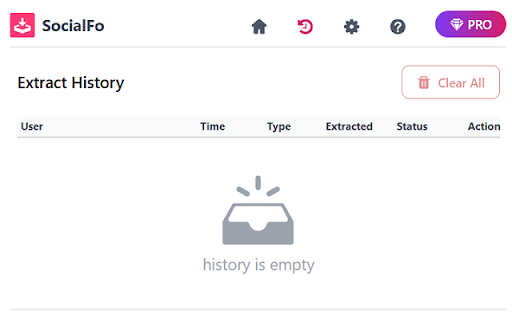 SocialFo - Social Follower Export Tool screenshot