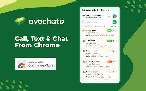 Avochato - Business Texting, Calls & Live Chat screenshot