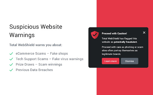Total WebShield: Chrome Antivirus Protection screenshot
