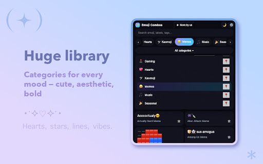 Emoji Combos, Fancy Text & Symbols ✦ Copy & Paste screenshot