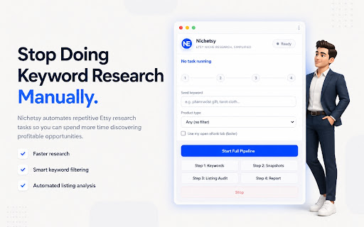 Nichetsy - Keyword Automation screenshot