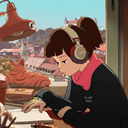 Anime Lofi Student Girls Wallpaper – Cozy Study Backgrounds icon