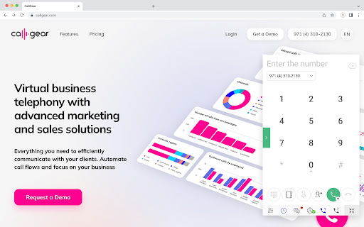 Callgear screenshot