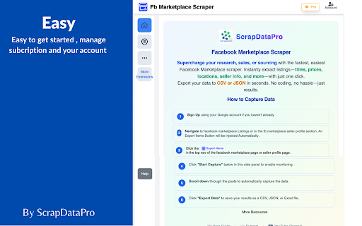 Facebook Marketplace Scraper : All in one fb marketplace scraper screenshot