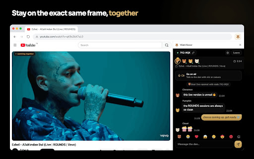 Watchbear: Watch Party & Watch Together Sync screenshot