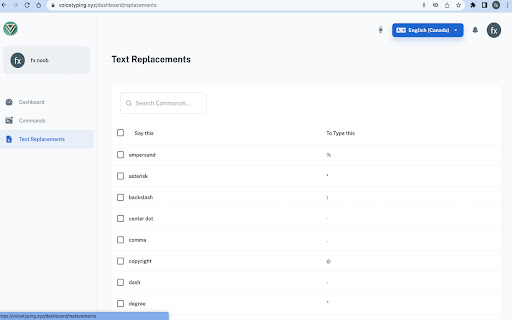 Voice Typing screenshot