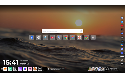 Foundertab - New Tab for Indie Makers screenshot