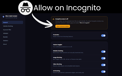 Block Porn & Adult Content screenshot