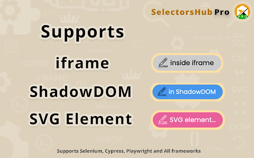 SelectorsHub Pro screenshot