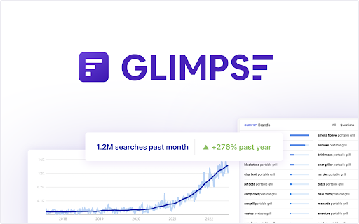 Glimpse – Google Trends Supercharged screenshot