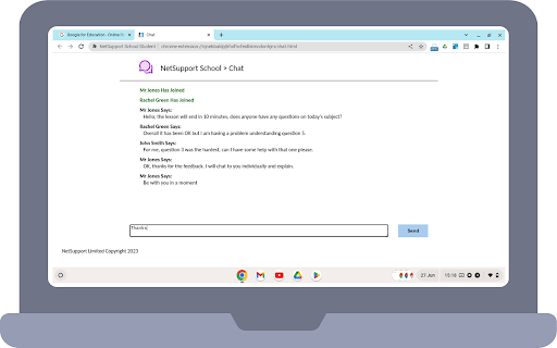 NetSupport School Student screenshot