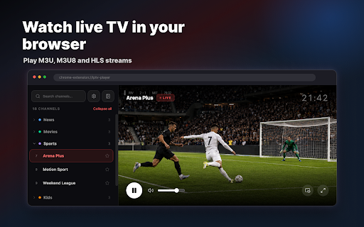 IPTV Player screenshot