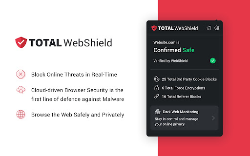Total WebShield: Chrome Antivirus Protection screenshot