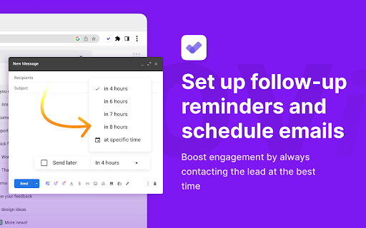 Unlimited Email Tracker by Snov.io screenshot