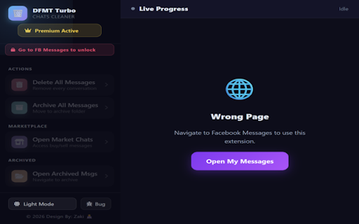 Delete Facebook Messages (Turbo) screenshot