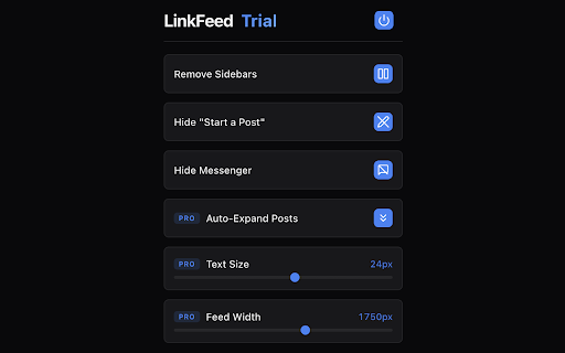 LinkFeed Pro screenshot