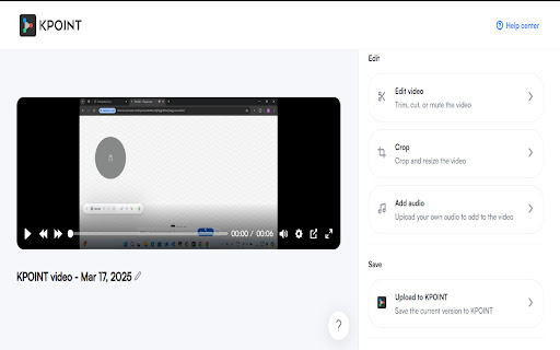 KPOINT - Screen Recorder & Annotation Tool screenshot
