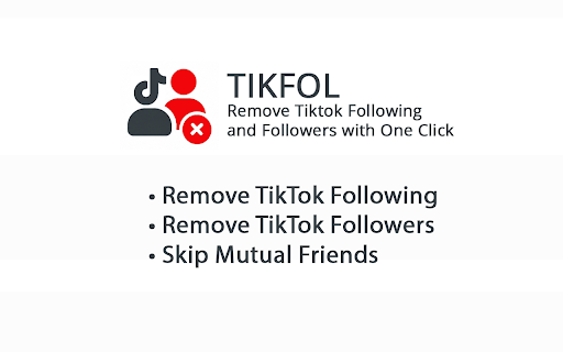 TIKFOL / Tiktok Unfollowers Pro - Remove Tiktok Following and Followers screenshot