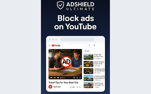 AdShield - Ultimate Ad Blocker for YouTube screenshot