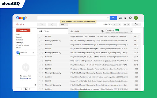 Embed Videos for Gmail™ by cloudHQ screenshot