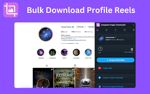 Images Downloader for Social Media screenshot