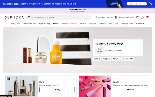 CashbackmedVisa.dk Helper screenshot