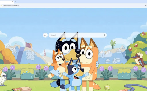 Bluey Family Live Wallpaper screenshot