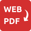 Web to PDF icon