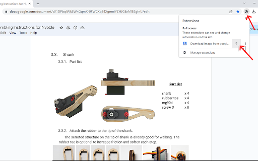 Download & Save Images From Google Docs Fast screenshot