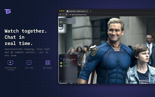 TandemParty - Watch Party, Watch Together screenshot