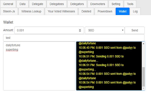 Steem Tools screenshot