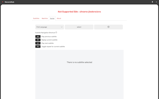 SecondSub - Dual Subtitles for Netflix, Disney+, Coupang Play and TVING screenshot