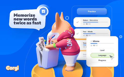 Corgi AI - Your language teacher screenshot