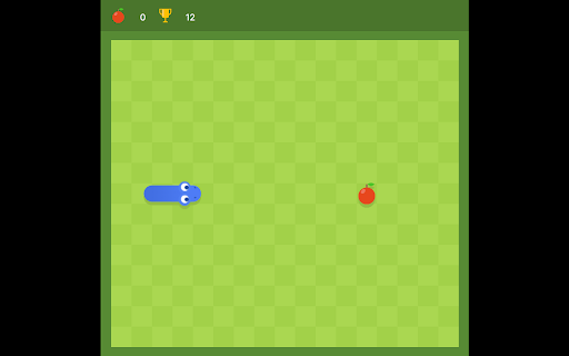 Doodle Snake Game Google Chrome Play screenshot