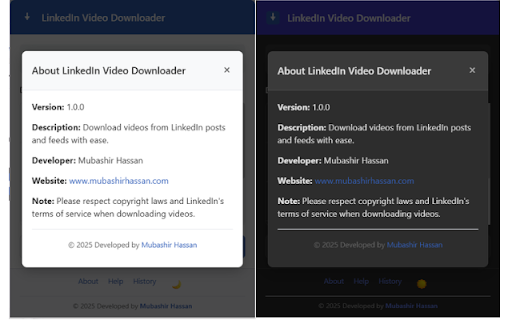 LinkedIn Video Downloader screenshot