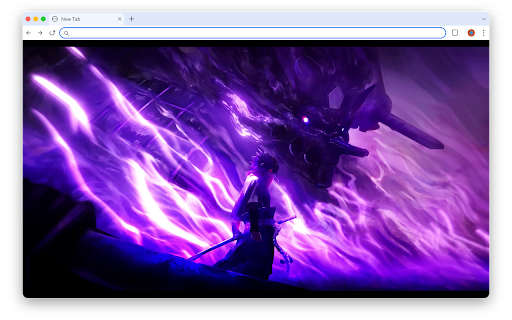 Sasuke Uchiha Susanoo Live Wallpaper - Naruto New Tab screenshot