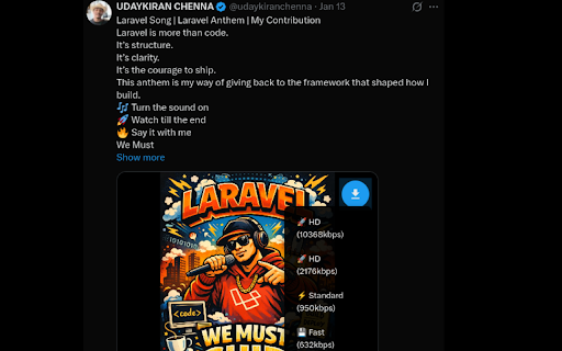 XPlay: Video Downloader for X & Twitter screenshot