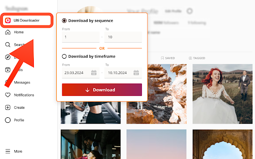 Instagram Downloader screenshot
