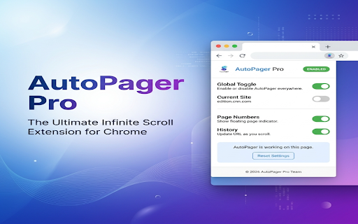 AutoPager screenshot