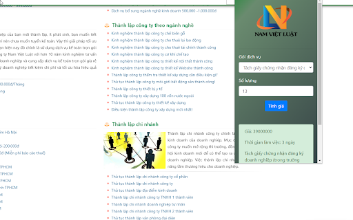 Nam Việt Luật screenshot