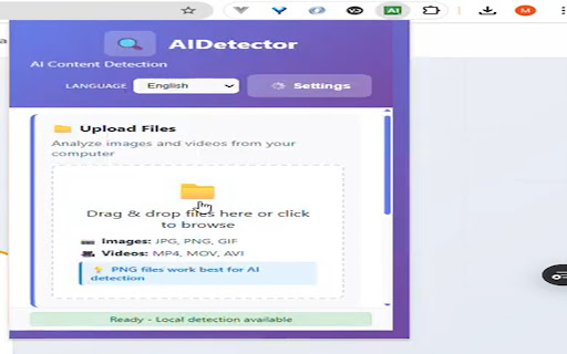 AIDetector - AI Content Detection screenshot