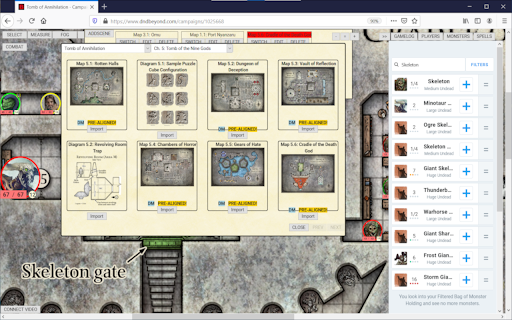 AboveVTT screenshot