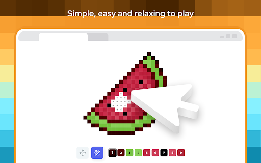 Pixel.me - color by number game screenshot